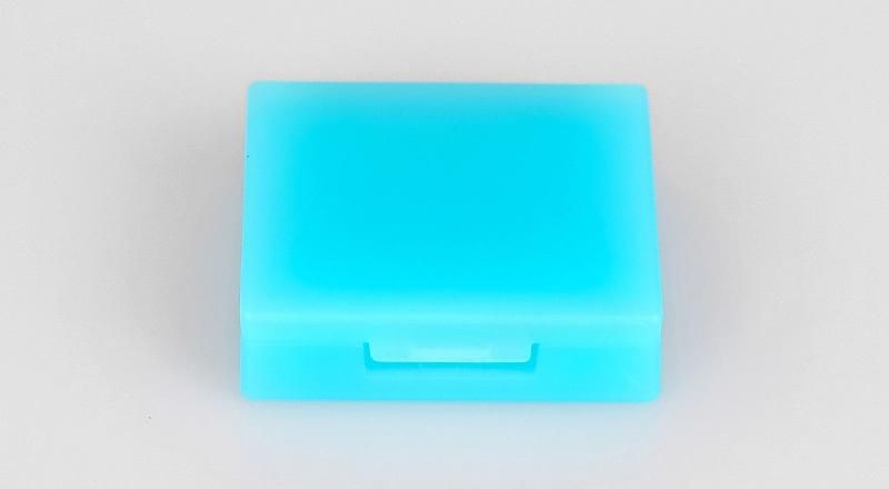 Factory Supply Free Sample 1 Hole Delicate Simple Mini-Eye Shadow Palette Case for Makeup Packaging
