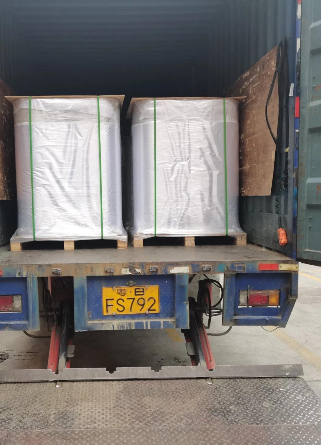 China Manufacturer Thermal Synthetic Paper with Glassine Liner