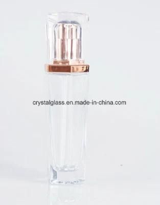 90ml Modern Clear Glass Perfume Botle Cosmetic Packing Bottle