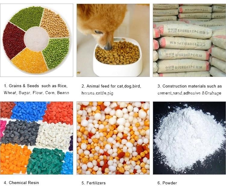 100% New Material BOPP Laminated Woven Wheat Flour Rice Plastic Bag