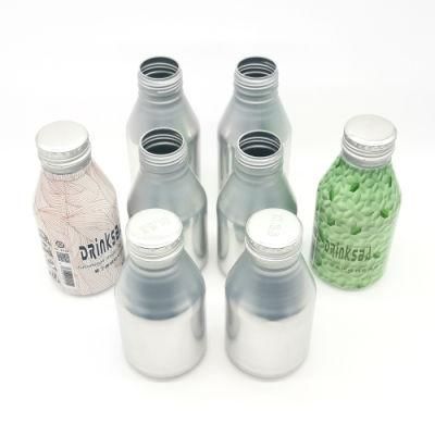 Aluminum Bottle 280ml and Screw Cap for Juice