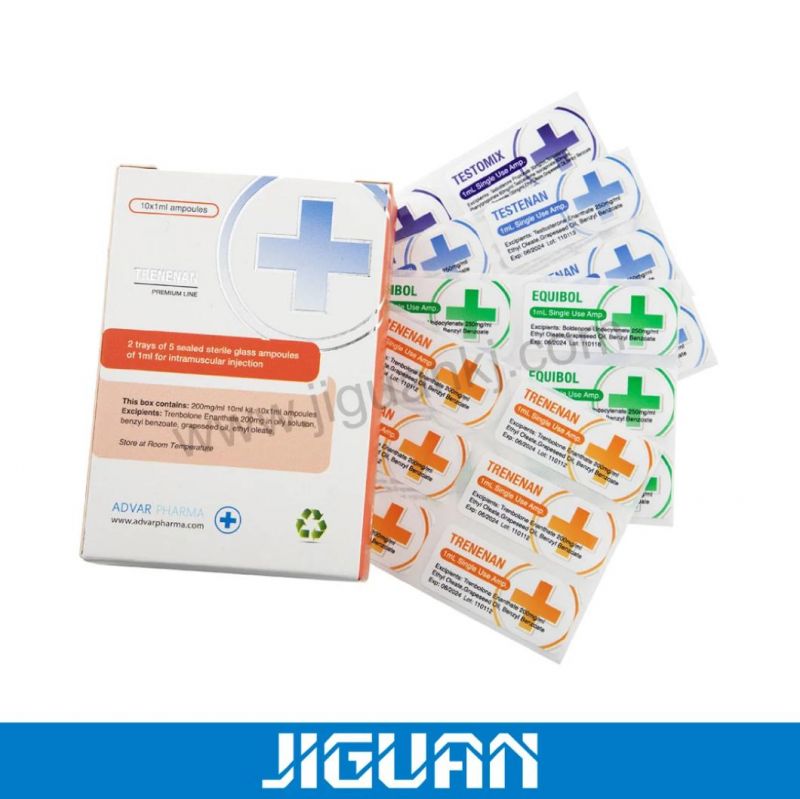 Pharmaceutical Peptides Steroid Injection Vial Boxes