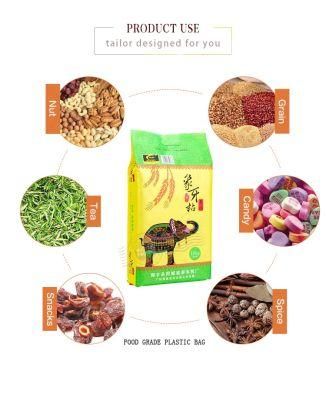 Custom Laminated 10kg Plastic Rice Agricultural Packaging PP Grain Woven Bags