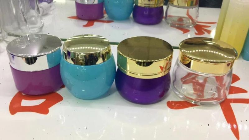 Ds012 High Quality Glass Facial Cream Empty Bottle Have Stock