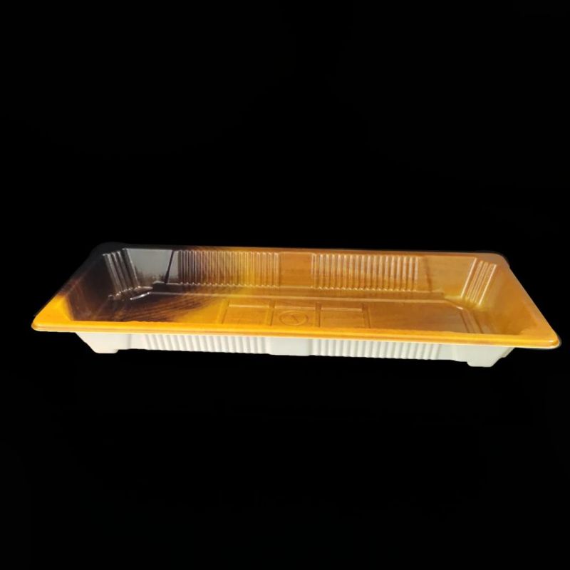 Set of Four Sushi Packaging Boxes Sushi Tray With Lid