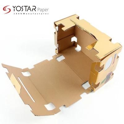 Custom Diaposable Corrugated Box for Fruits Vegetables and Seafood Packing