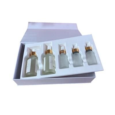 Sugarcane Bagasse Pulp Tray Skincare Paper Insert Wet Press Packaging