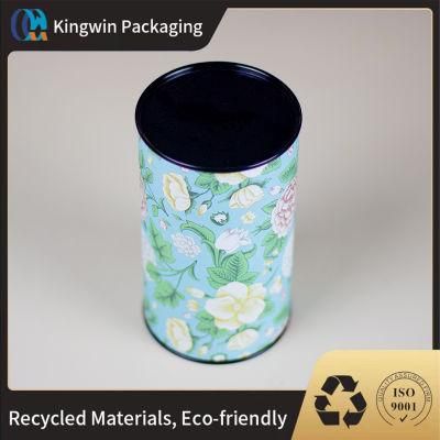 Paper Tube Tea/Coffee/Salt 3-Piece Creative Round Kraft Paper Tube Packaging Wholesale