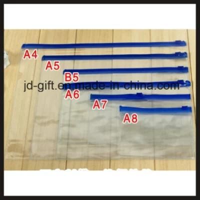 PVC Document Bag with Zip-Lock