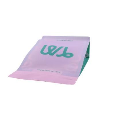 Biodegradable Custom Logo One Way Valve Zipper Coffee Bag
