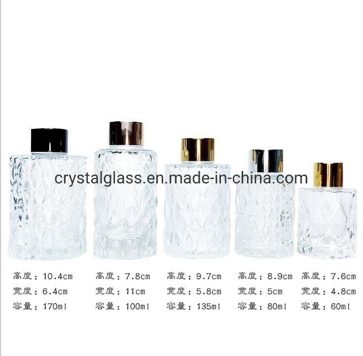 Reed Diffuser Glass Cosmetic Bottles Perfume Bottle