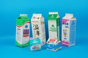 Customized Milk Carton Design and Printing, Paper Milk Carton Packaging