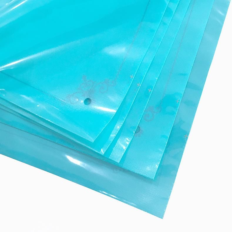 China Manufacturer PE Material Zipper Poly Bags Plastic Bags for Clothing