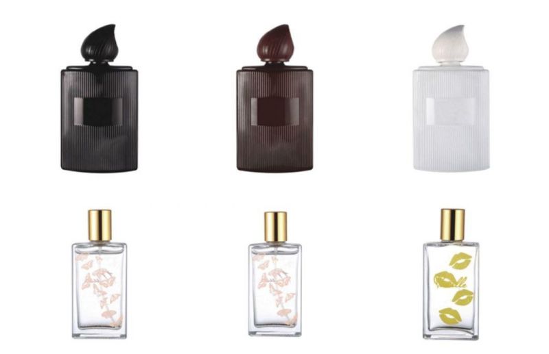 Custom Round Empty Clear Fragrance Glass Perfume Bottle 150ml Perfume Spray Glass Bottles with Cap