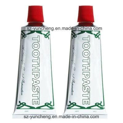 Empty Aluminium Tube for Toothpaste
