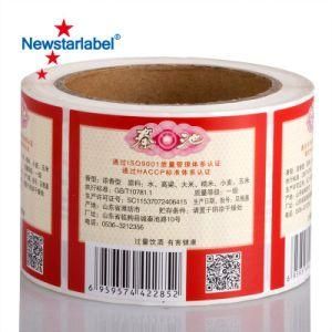 Custom Adhesive Logo Sticker Printing Label for Sale