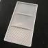 Customized blister frozenable PP plastic packaging tray for food pack