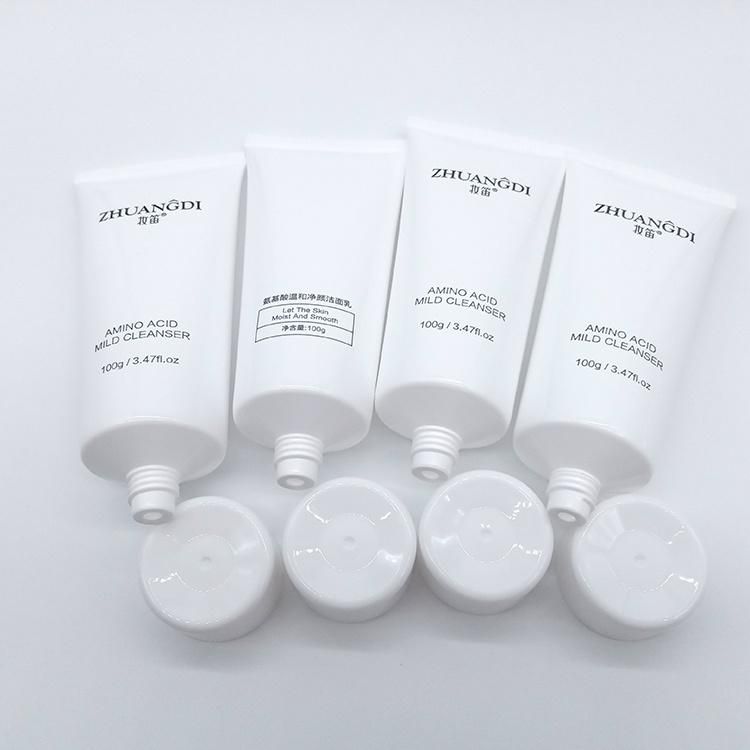 Cosmetic Empty Plastic Tubes with Flip Cover Cosmetic Packaging Tubes