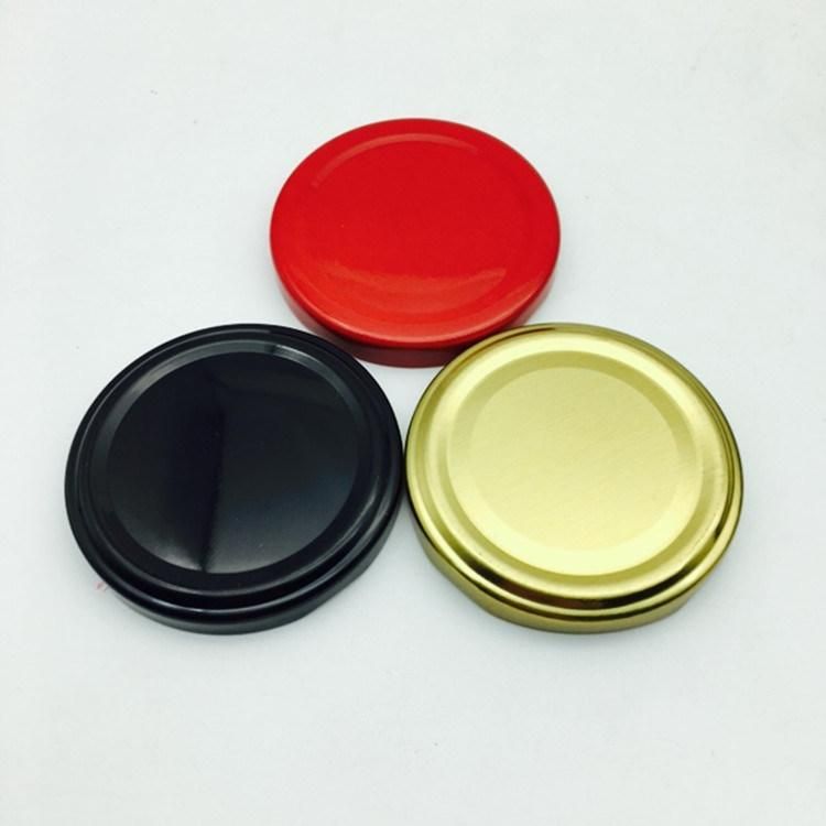 70 mm Red Color Tinplate Lids Canning Lids Jar Lids