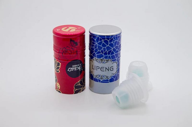 30*44 mm Roll on Pilfer Proof Spirits Aluminum Plastic Cap
