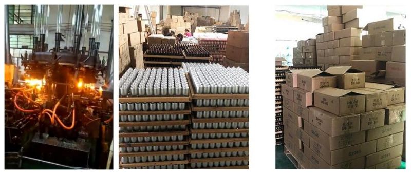 15g Small Brown Bottle Four Side Clear Square Glass Cream Bottle