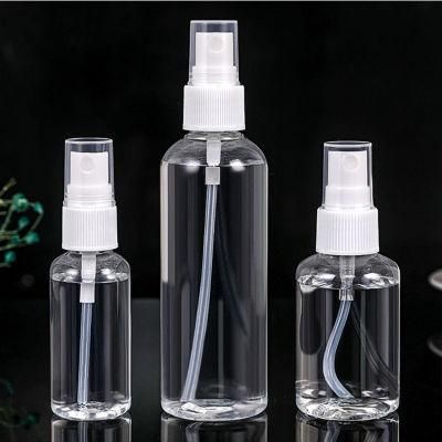 Wholes Customized Portable Plastic Pet 15ml 30ml Mist Spray Bottle for Cosmetic