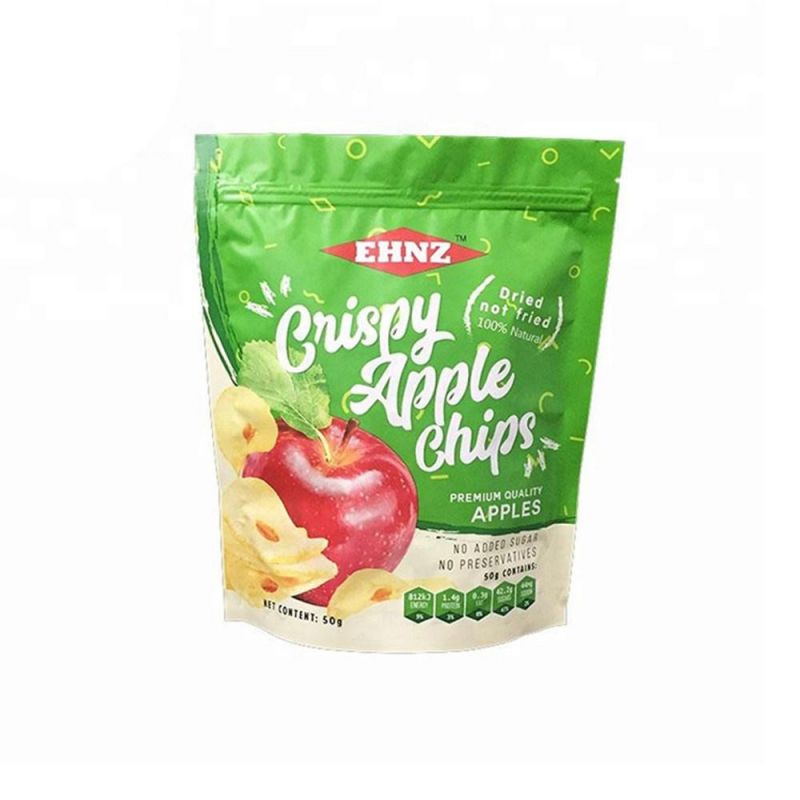 Custom Foil Popcorn Plantain Chips Snack Packaging Bags