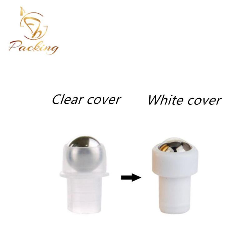 10 Ml Amber Essential Oil Glass Roll on Bottle with Glass Roller Ball and Screw Cap