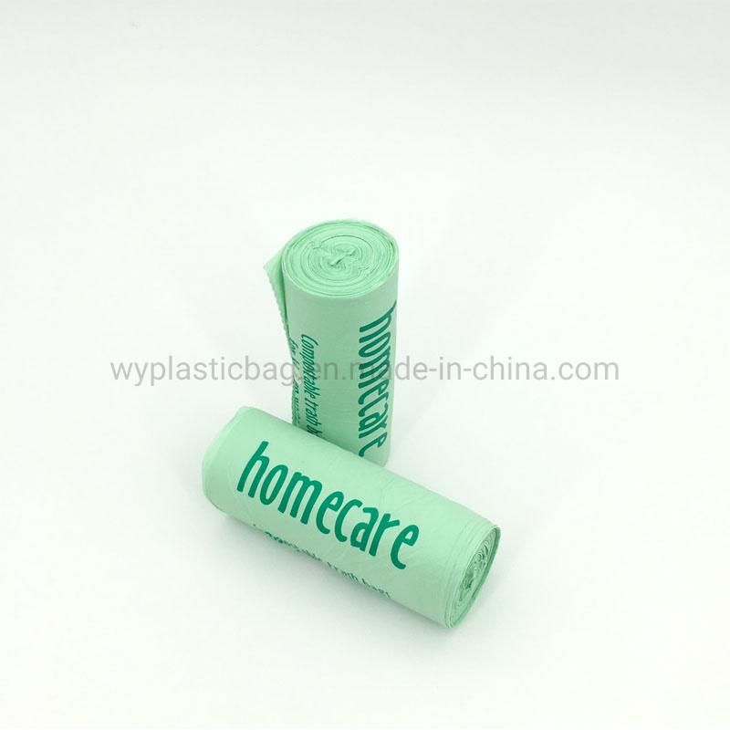 Eco-Friendly Disposable HDPE/LDPE/PE Plastic Garbage Bag with Bpi/D2w