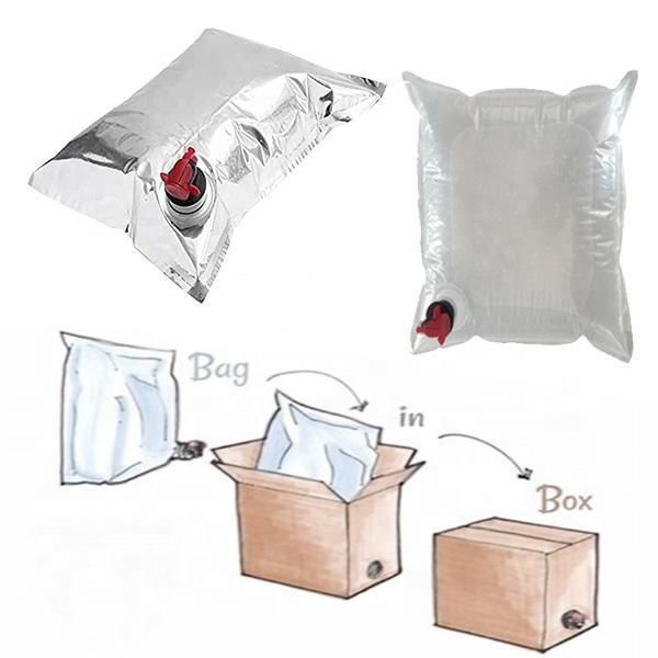 Coffee Juice Wine Liquid Bib Tap Bag in Box Dispense