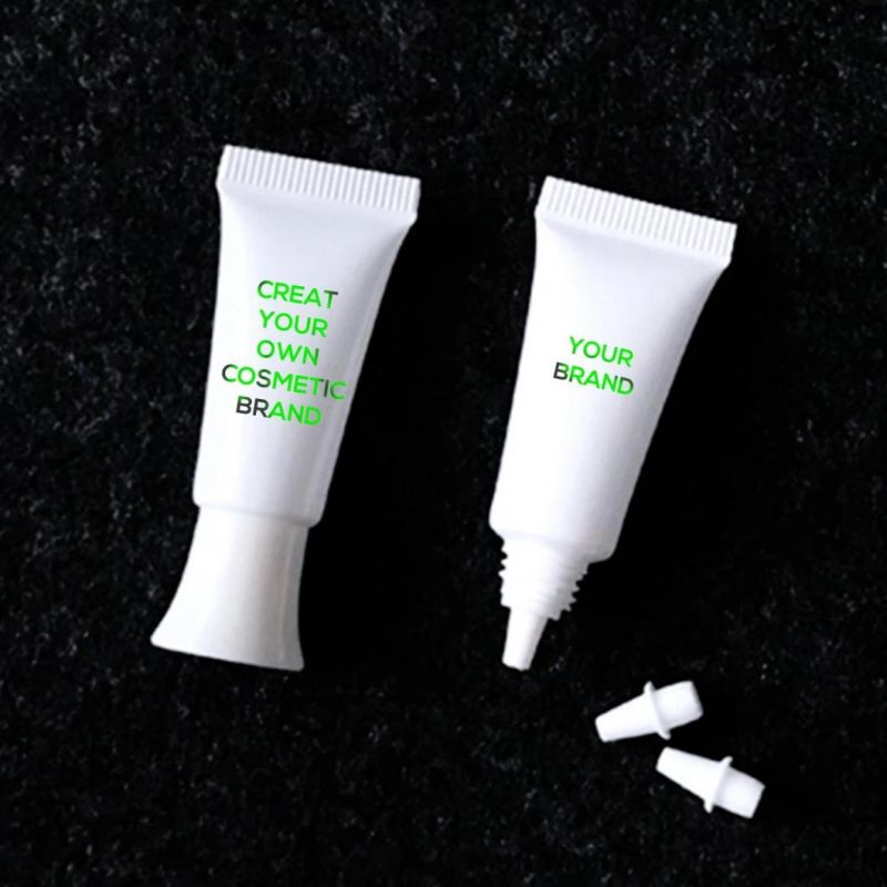 Empty 50ml 80ml 100ml White Black Sun Care Cream Cosmetic Plastic Soft Tube with Flip Top Cap