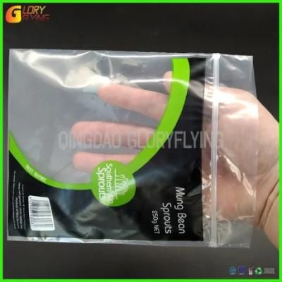 Plastic Resistant Zip Lock Tobacco Packaging Bags, Three Side Sealed Bag Packaging for Tobacco Cigarette