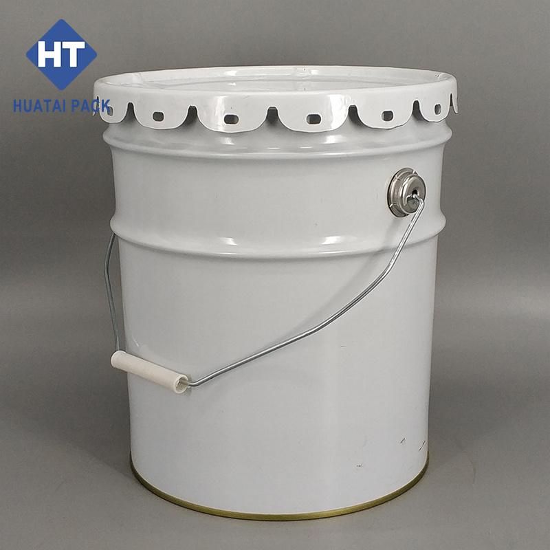 10L Flower Lid Metal Pail for Paint/Chemcial/Solvent