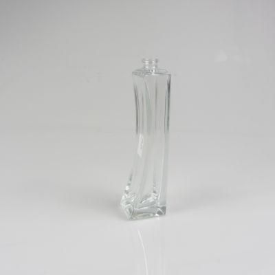 Refillable Glass Perfume Spray Bottle with Plastic Cap
