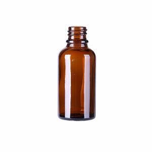 Screw Cap Amber Essential Oil Glass Dropper Bottle