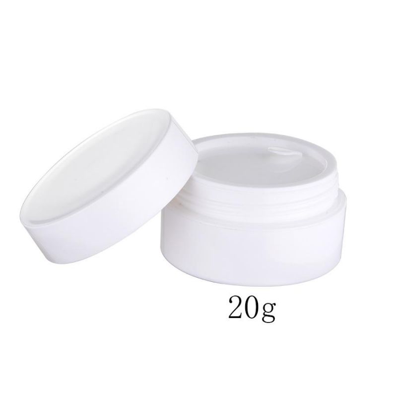 Cosmetic Empty PP Plastic Cream Jar with Any Color 10g 15g 20g 30g 50g 100g Packaging for Skin Care for Jars Plastic Bottle Manufacturers