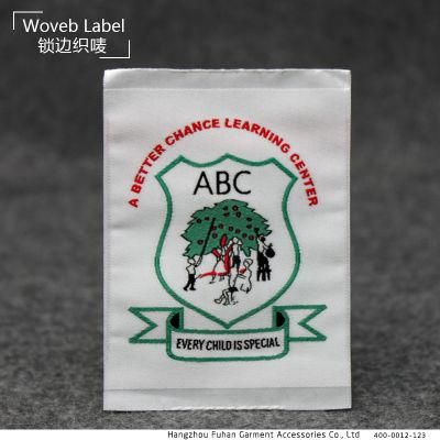 Factory Custom Apparel Personalized Woven Sewing Label