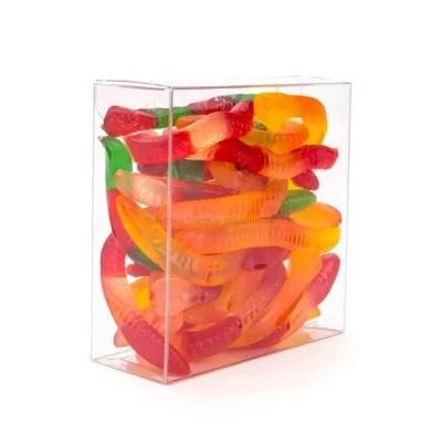 Customized Folding Plastic Gift Packaging Box Clear Pet Box