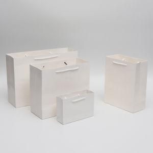 Blank Paper Bag Clothing Gift Paper Bag Advertising Shopping Bag Printing Blank Card Paper Bag