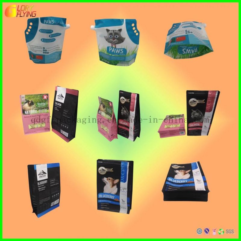 OEM Custom Design Printed Biodegradable Packaging Bag for Cat Litter /Dog Litter /Pet Food Bag