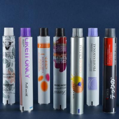 Food Grade Empty Cosmetic Packaging Collapsible Aluminium Tubes