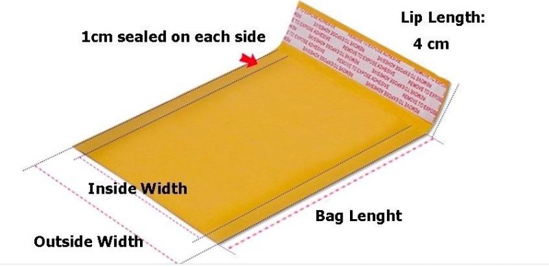 Custom Plastic Envelope Padded Postal Courier Bags Custom Logo Mailing Bags Bubble Mailer