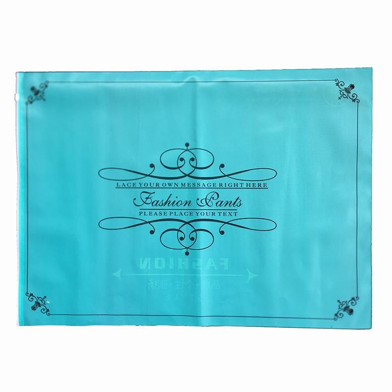 China Manufacturer PE Material Zipper Poly Bags Plastic Bags for Clothing