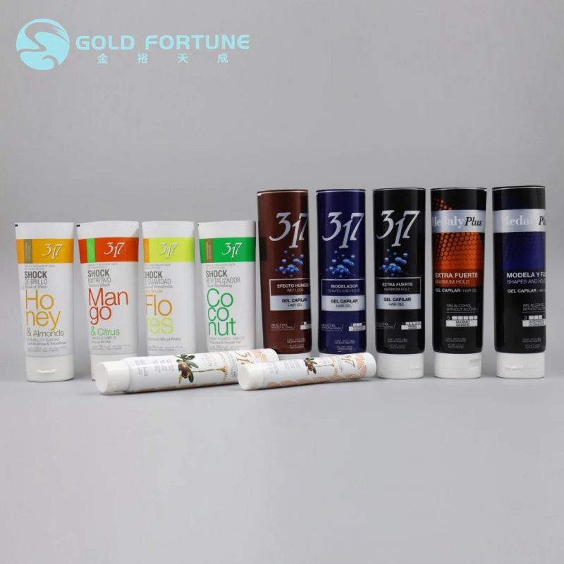 Round Soft Lotion Cream Packaging Tube with Flip up Caps
