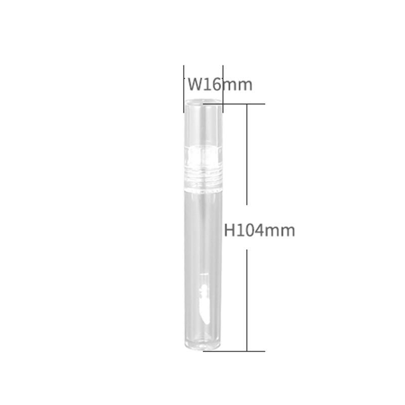 in Stock 5ml Clear Wholesale Transparent Gloss Tubes Cheap Price Lipgloss Bottle Custom Logo Lip Gloss Tube Vendors