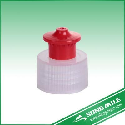 Plastic Sports Closure 24/410 28/410 Push Pull Cap