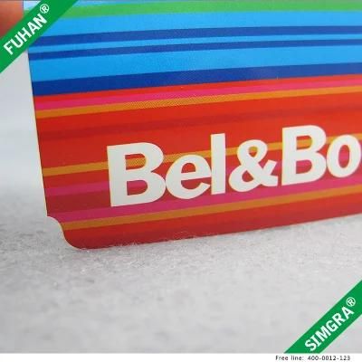 Customized Rainbow Printed Paper Hang Tag for Garment