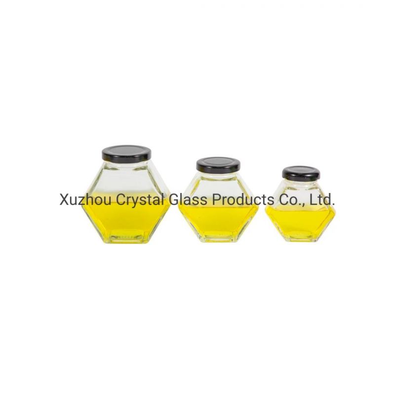 30ml 50ml 75ml 100ml Clear Empty Round Honey Bird Nest Glass Jar with Easy Open Lid
