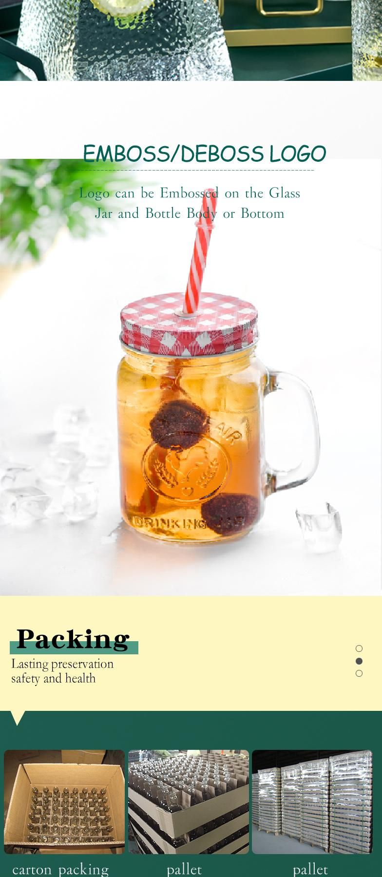 250ml Hot Selling Glass Bottle Customized Beverage Storage Square Bottle