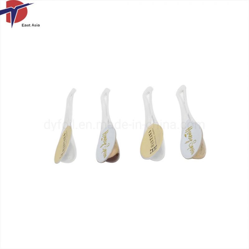 Customized 7g PP Honey Spoon Aluminum Foil Lids With Printing